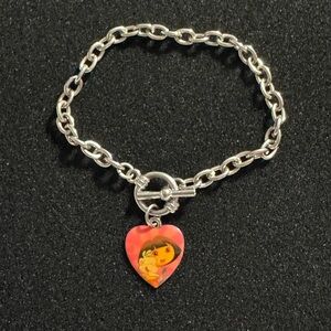 Dora the Explorer charm Bracelet 3 inches diameter 8 inches long
